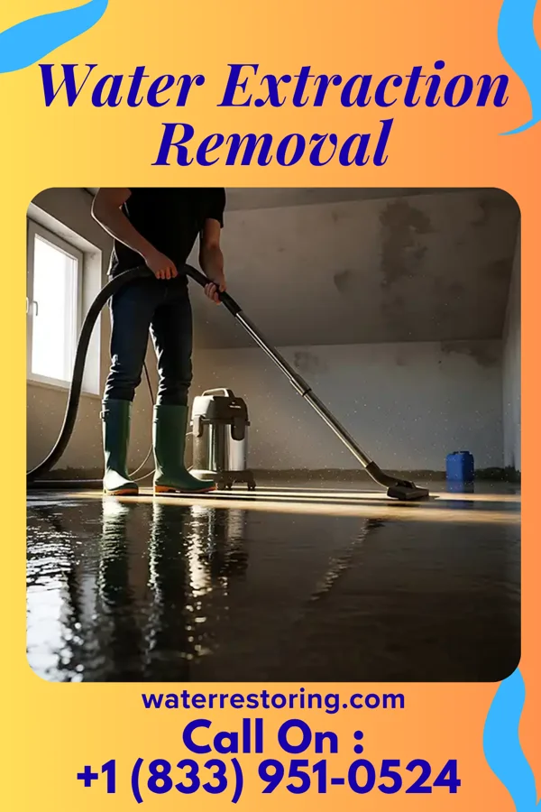 Water Extraction Removal in Lake LeAnn, MI